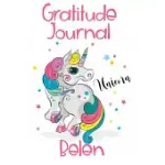 GRATITUDE JOURNAL BELEN: PERSONALIZED GIFTS FOR GIRLS & KIDS - KIDS GRATITUDE JOURNAL FOR KIDS FOR DAILY POSITIVITY. A GREAT WRITING PROMPT JOU
