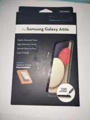 WriteRight DURAGLASS Tempered Glass Screen Protector Samsung Galaxy A02s New