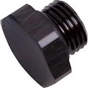 Aeroflow ORB Port Plug -10AN, AF814-10BLK