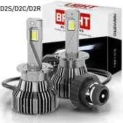 100W D2S D2R LED Headlight Bulb Replace HID Xenon Super White Conversion Kit (for: BMW)