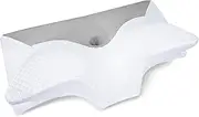 Cervical Pillow for Neck Pain Relief-HOMCA Ergonomic Memory Foam Pillow(King Size), Orthopedic Neck Support Bed Pillow for Side, Back and Stomach Sleepers(Gray)