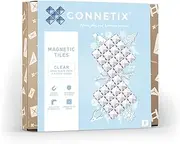 CONNETIX Clear Base Plate Pack, 2 Pieces