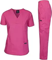 [Dagacci Medical Uniform] Woman and Man Scrub Set Unisex Medical Scrub Top and Pant