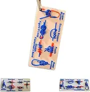Backpacking Rescue Knot Tying Kit - Essential Guidebook for Camping, Hiking, Rock Climbing, and Bushcraft Survival Gear
