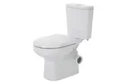 665*355*780mm Fienza Petra Gloss White Rimless Close-Coupled Toilet
