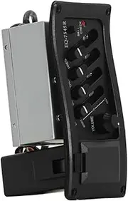 TOGEVAL 1 set Guitar Pickup for Modification Durable Classical Folk Wooden Guitar Equalizer Pickup Lightweight Easy to Install for Amateur and Professional Guitarists