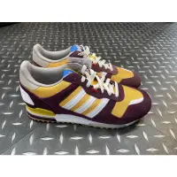 在飛比找蝦皮購物優惠-紫黃 adidas ZX 700 慢跑鞋