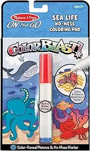 Melissa & Doug - On The Go - Color Blast! - Sea Life