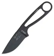 ESEE Izula Survival Knife Bushcraft Camp Hike Signed Blade Signature Model Black