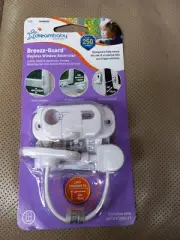 2 Dreambaby Breezz Guard Safe Window Restrictor Baby Proof Safety White Keyless