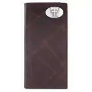 ZeppelinProducts TXT-IWT4-WRNK-BRW Texas Tech Secretary Wrinkle Leather Wallet