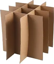 Luxshiny 1 Set Packing Box Dividers Shipping Box Dividers Glass Moving Boxes Divider Protection Partition Shipping Supplies