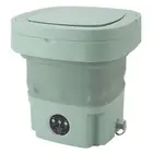 (US Plug)Portable Washing Machine Deep Cleaning Mini Laundry Machine For Baby XG