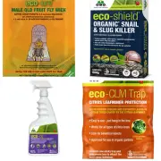 Eco-Organic Garden Pest Control Fruit Fly Trap / Spray / Snail & Slug Killer