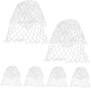 Toddmomy 6Pcs Billiard Table Net Pockets Durable Pool Table Baskets for Snooker Accessories Easy to Install for Billiard Ball Storage Everyday Use