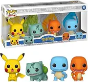 Funko Pop! Pokémon: Starters Vinyl Figure, 3.43-Inch Height (Pack of 4)