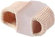 Toe Separator Gel - Toe Spacers, Orthopedic Toe Support | Double Ring Toe Corrector, Flexible Toe Cushion, Soft Toe Straightener, Toe Pein Relief | Perfect Foot Care Bunions Corns Calluses Recovery