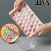 Round Ice Ball Tray 18/33 Moulds Popsicle Maker Frozen Whisky Cube Box
