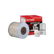 Ryco Oil Air Fuel Filter Service Kit for Toyota 4 Runner RN130 10/1989-1992