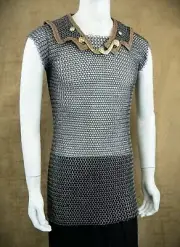 Lorica Hamata Butted Chainmail Shirt Roman Gladius Centurion Steel Chain mail