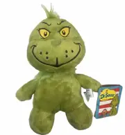 Aurora Dr. Seuss GRINCH DOOD Stuffed Plush Toy Doll Christmas 2022 New W/ Tags