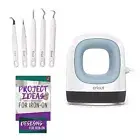 Cricut EasyPress Mini, Zen Blue Heat Press Machine and Weeder Tool Bundle