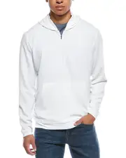 Peter Millar Grid Performance 1/2-Zip Hoodie