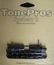 TPFA-B TonePros Metric Signature Aluminum Series Bridge w/ Bell Brass Saddles!