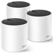 TP-Link Deco X55 (AX3000) Dual-Band WiFi 6 Whole-Home Mesh System - 3 Pack 1GbE x3 [Deco X55(3-pack)]