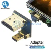 Mini Micro HDMI to HDMI Converter HDMI Screen Adapter for Raspberry Pi 4B N#S7