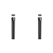 2PK FireFly FFT-F2 Flexible Camera Tripod w/ Ball Head 6.5x28cm - Black