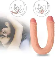 Amazing Adullt Funny Toy Massager Waterproof adullt Toy 17.32 inch Double-Sided Big Toy Real Person Feels Soft and Flexible Two-Headed Massageoys Toy