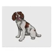 2 x 'Springer Spaniel' Microfibre Lens / Glasses Cleaning Cloths (LC00013407)