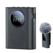 Bluetooth Voice Amplifier with Magnetic Wireless Lavalier Lapel Microphone fo...