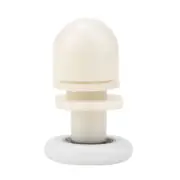 (25mm)8X Plastic Sliding Roller Track Door Wheel Bathroom Glass AC