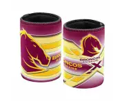 NRL Stubby Can Cooler - Brisbane Broncos - Drink - Rubber Base