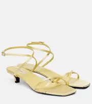 [Toteme] Toteme Satin sandals AU 5 yellow