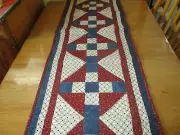 3 piece set- (2) table mats & table runner one of a kind-well designed-vintage