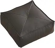 Floor Cushion Tatami Cushions,Square Large Seat Cushion, Chair Cushion Floor Pillow Patio Cushion for Home Dining Room Yoga, Black
