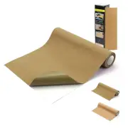 Self Adhesive Backed Cork Roll, Natural Cork Drawer Shelf Liner for Crafters, Co