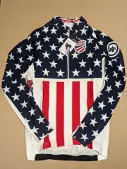 Assos Team USA Thermal Long Sleeve Jersey Size XLG New