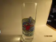 Vintage Captain Morgan's Electric Parrot 4 " shooter shotglass- Parrot Bay Logo