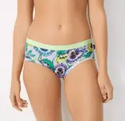 Bonds Ladies 2FN Pansy Palooza Printed Hipster Boyleg Brief Size 16 New
