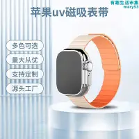 在飛比找Yahoo!奇摩拍賣優惠-UV雙色吸矽膠錶帶運動手錶腕帶手環迴環吸手錶帶