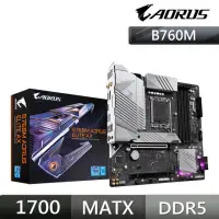 在飛比找momo購物網優惠-【GIGABYTE 技嘉】B760M AORUS ELITE