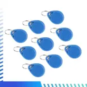 9pcs RFID ID Card Reader Writer 125khz IC Key TagsToken NFC TAG Keychain