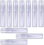 10Pcs Mini Clear Spray Bottle,5ml Fine Mist Refillable Perfume Atomizer,Small Empty Perfume Bottle,Refillable Liquid Containers,Portable Travel Bottle for Perfume,Essential Oil