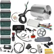 60V 2500W Electric Motor Controller Kit Ebike ATV Go kart Quad Buggy Golf Cart