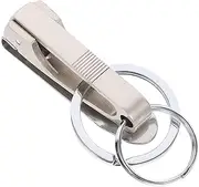 [VALICLUD] Secure Titanium Keychain Clip Durable Quick Release Key Holder for Pockets Belts Bags Heavy Duty Key Ring Resistant present for Friends Family