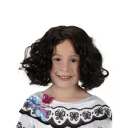 Disney Child Halloween Cosplay Mirabel Encanto Wig Hair Accessory Costume Party